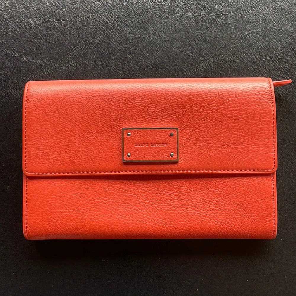 Ralph Lauren collection clutch wallet purse